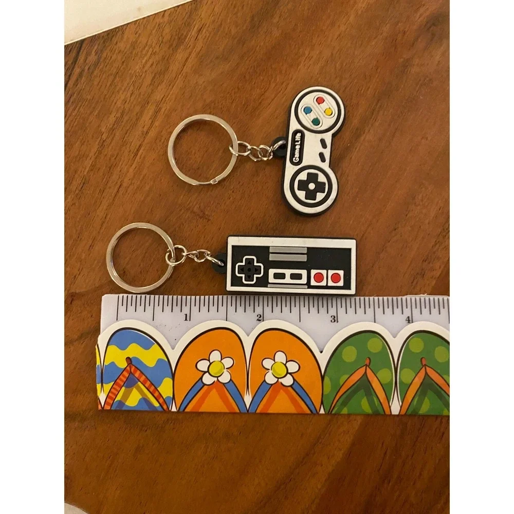 Game Controller Keychains Set of Two Lot Keyring keychain‎